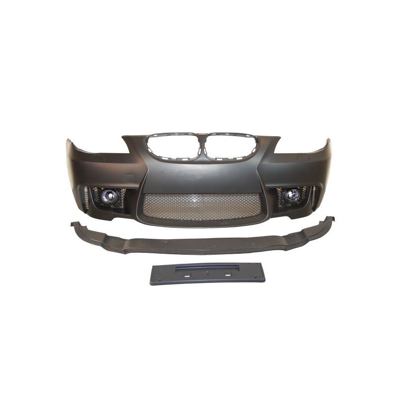 Pare-Choc Avant BMW E60 04-09 Type M1 Plastique Antibrouillard, Serie 5 E60/ E61