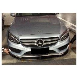 Déflecteur Avant Mercedes W205 2014-2018 Look AMG Carbone, W205
