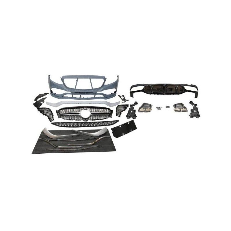 Kit De Carrosserie Mercedes W213 4p / Estate 2016-2019 look AMG E63, W213