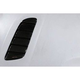 Capot Fibre BMW F20/F21 2012-2019 / F22/F23 2014+ / F87 Look M3 Avec Prise d'Air Look Carbone, Serie 2 F22 / F23 / M2 F87