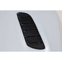 Capot Fibre BMW F30 / F31 / F32 / F33 / F36 Look M3 Avec Prise D'Air Look Carbone, Serie 4 F32/ M4