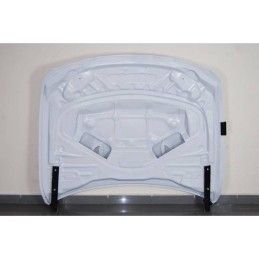 Capot Fibre BMW F30 / F31 / F32 / F33 / F36 Look M3 Avec Prise D'Air Look Carbone, Serie 4 F32/ M4