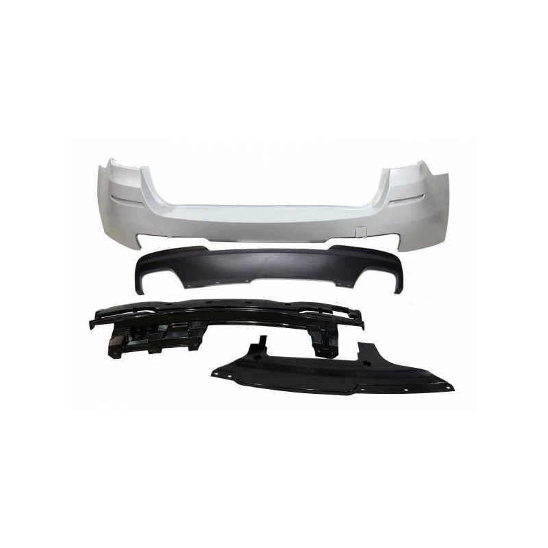 Pare-Choc Arrière BMW F11 10-16 Look M-Tech 2 Sortie, Serie 5 F10/ F11 Pare-Choc Arrière BMW F11 10-16 Look M-Tech 2 Sortie, Serie 5 F10/ F11