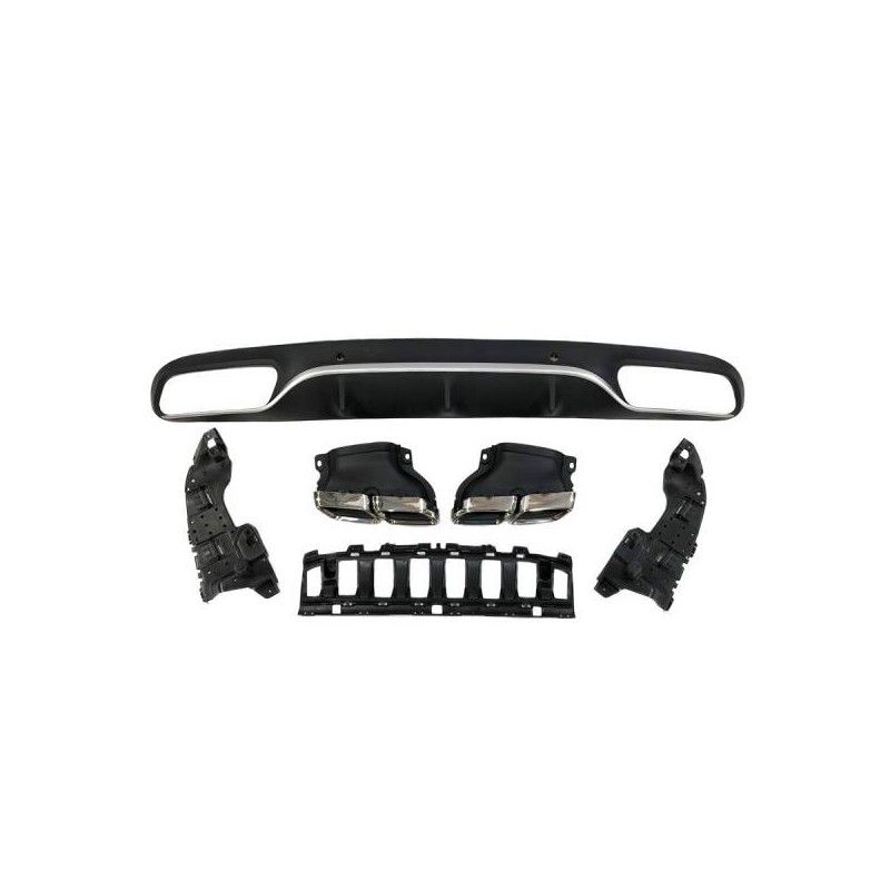 Déflecteur Arrière Mercedes W205 2014-2018 Coupe Look AMG C63 ABS, W205 Déflecteur Arrière Mercedes W205 2014-2018 Coupe Look AMG C63 ABS, W205