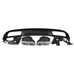 Déflecteur Arrière Mercedes W205 2014-2018 4P / SW Look C63 ABS, Mercedes