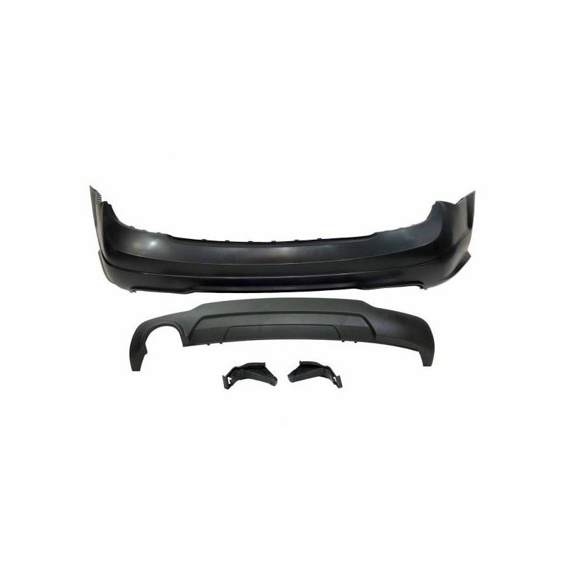 Pare-Choc Arrière Mercedes W204 07-13 2-4P 1 Sortie Look AMG ABS, W204 Pare-Choc Arrière Mercedes W204 07-13 2-4P 1 Sortie Look AMG ABS, W204