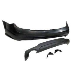 Pare-Choc Arrière Mercedes W204 07-13 2-4P 1 Sortie Look AMG ABS, W204