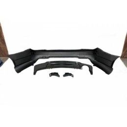 Pare-Choc Arrière Mercedes W204 07-13 2-4P 1 Sortie Look AMG ABS, W204