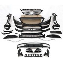Kit De Carrosserie Mercedes W205 2014-2018 2P Look AMG C63, Mercedes