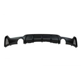 Diffuseur Arrière BMW F32 / F33 / F36 Look M Performance 2 Sorties, Serie 4 F32/ M4