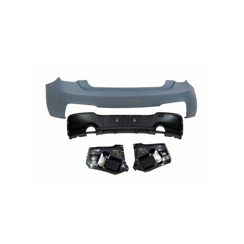 Pare-Choc Arrière BMW F20 / F21 3-5P 12-14 Look M Performance 2 Sorties , Serie 1 F20/ F21 Pare-Choc Arrière BMW F20 / F21 3-5P 12-14 Look M Performance 2 Sorties , Serie 1 F20/ F21