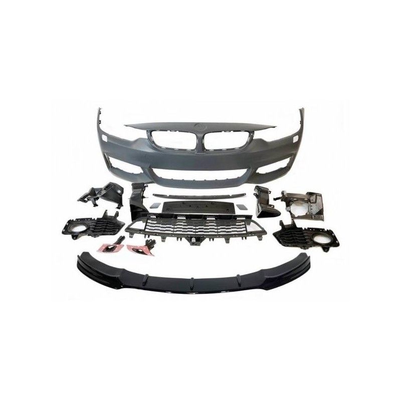Pare-Choc Avant BMW F32 F33 F36 Look M-Tech Deflecteur, Bmw Pare-Choc Avant BMW F32 F33 F36 Look M-Tech Deflecteur, Bmw