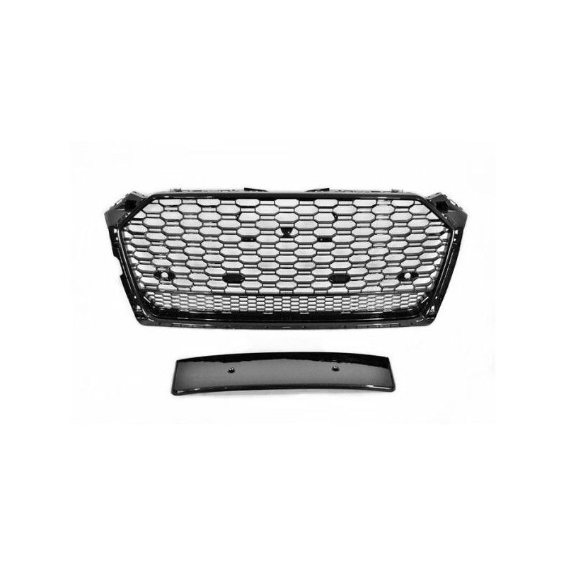 Calandre Audi A5 2017 Look RS5 Black, A5 F5 Calandre Audi A5 2017 Look RS5 Black, A5 F5