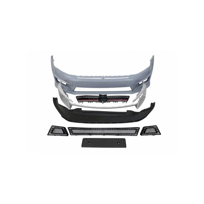 Pare-Choc Avant Volkswagen Golf 7 3/5P look R400 ABS Lave-phare, Golf 7 Pare-Choc Avant Volkswagen Golf 7 3/5P look R400 ABS Lave-phare, Golf 7