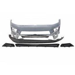 Pare-Choc Avant Volkswagen Golf 7 3/5P look R400 ABS Lave-phare, Golf 7