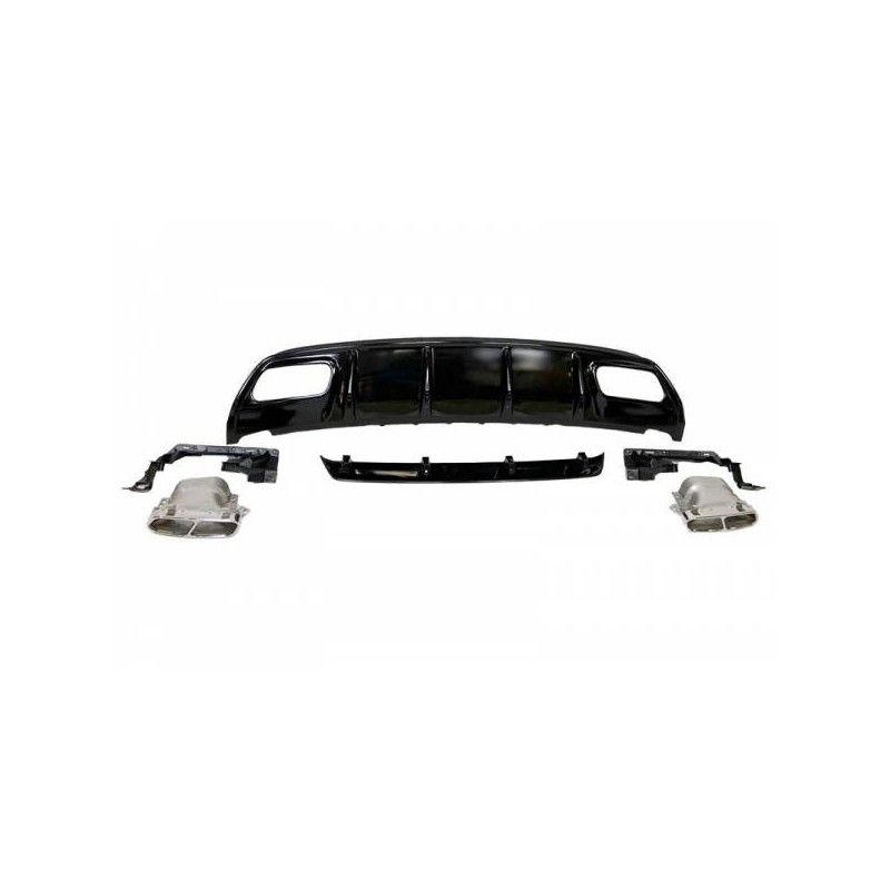 Déflecteur Arrière Mercedes W176 2012-2018 Look AMG A45 ABS, Classe A W176 Déflecteur Arrière Mercedes W176 2012-2018 Look AMG A45 ABS, Classe A W176