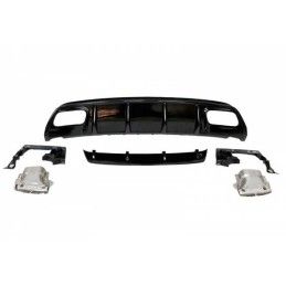 Déflecteur Arrière Mercedes W176 2012-2018 Look AMG A45 ABS, Classe A W176