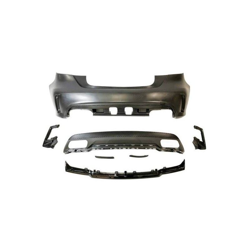 Pare-Choc Arièrre Mercedes W176 A45 2012-2015 Look AMG, Mercedes Pare-Choc Arièrre Mercedes W176 A45 2012-2015 Look AMG, Mercedes