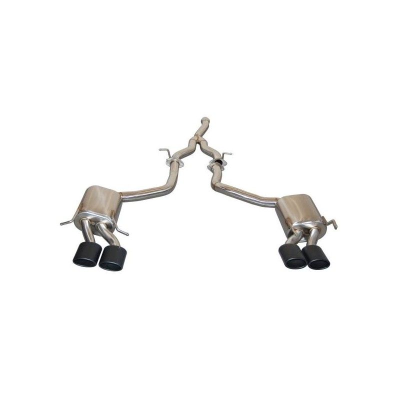 Échappement Mercedes W204 C200 07-13 Black tips, W204 Échappement Mercedes W204 C200 07-13 Black tips, W204