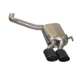 Échappement Mercedes W204 C200 07-13 Black tips, W204