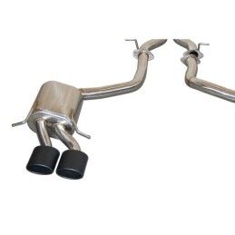 Échappement Mercedes W204 C200 07-13 Black tips, W204