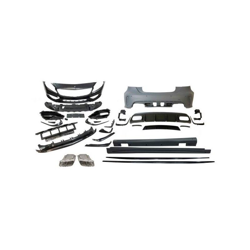 Kit De Carrosserie Mercedes W176 A45 2016-2018 Look AMG, Mercedes Kit De Carrosserie Mercedes W176 A45 2016-2018 Look AMG, Mercedes