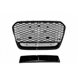 Calandre Audi A6 11-14 Look RS6 Noir II, A6/S6/RS6 4G C7 