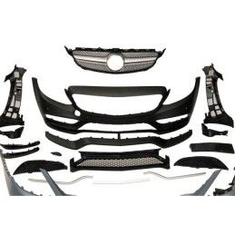 Kit De Carrosserie Mercedes W205 2014-2018 4P Look C63, Mercedes