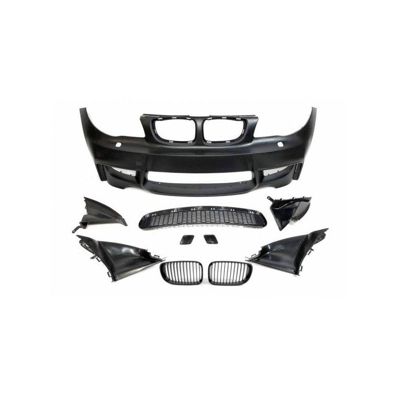 Pare-Choc Avant BMW E82/E88/E87/E81 Look M1, Serie 1 E81/ E82/ E87/ E88 Pare-Choc Avant BMW E82/E88/E87/E81 Look M1, Serie 1 E81/ E82/ E87/ E88