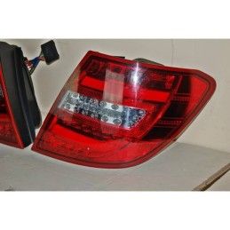 Feux Led Mercedes W204 2011-2014 Led Red Clear, Mercedes