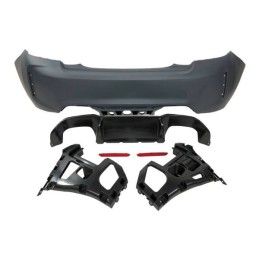 Pare-Choc Arrière BMW F22 / F23 2013-2019 Look M2 ABS, Serie 2 F22 / F23 / M2 F87