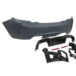 Pare-Choc Arrière BMW F22 / F23 2013-2019 Look M2 ABS, Serie 2 F22 / F23 / M2 F87