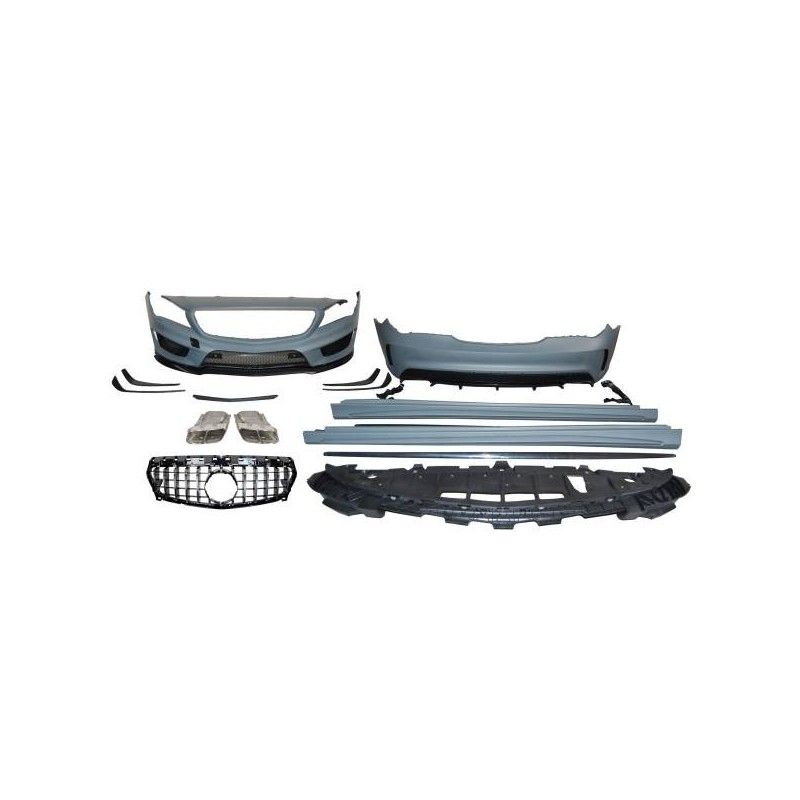 Kit De Carrosserie Mercedes W117 13-16 4P / SW Look AMG, Mercedes Kit De Carrosserie Mercedes W117 13-16 4P / SW Look AMG, Mercedes