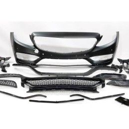 Pare - Choc Avant Mercedes W205 2014-2018 2P / 4P / SW look AMG C63, Mercedes