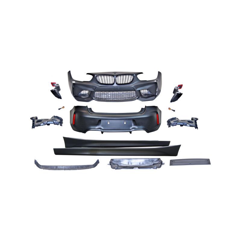 Kit De Carrosserie BMW F20 5 portes LCI 15-19 look M2, Bmw Kit De Carrosserie BMW F20 5 portes LCI 15-19 look M2, Bmw