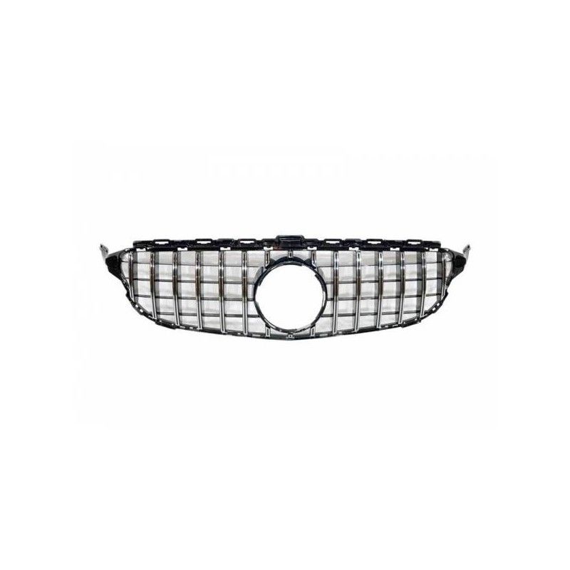 Calandre Mercedes W205 2014-2018 Look GTR, Mercedes Calandre Mercedes W205 2014-2018 Look GTR, Mercedes