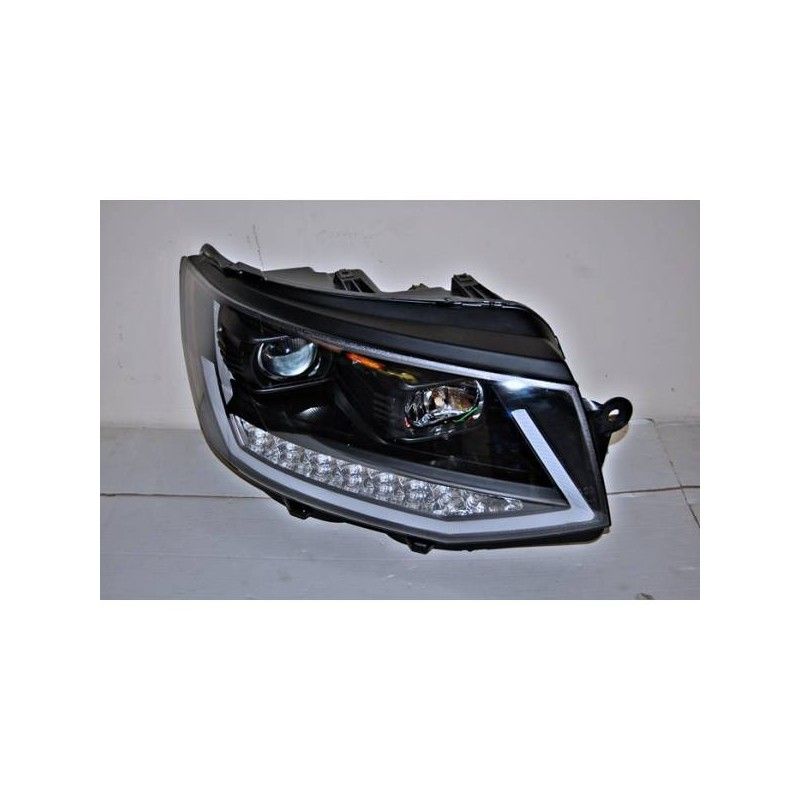 Phare Avant Lumière De Jour Real Volkswagen T6 Noir DRL, Volkswagen Phare Avant Lumière De Jour Real Volkswagen T6 Noir DRL, Volkswagen