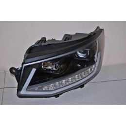 Phare Avant Lumière De Jour Real Volkswagen T6 Noir DRL, Volkswagen