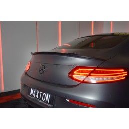 BECQUET MAXTON EXTENSION MERCEDES- BENZ C-CLASS W205 COUPE AMG-LINE Noir Brillant