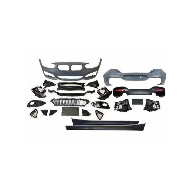 Kit De Carrosserie BMW F20 LCI 15-19 look M-Tech 2 Sorties, Bmw Kit De Carrosserie BMW F20 LCI 15-19 look M-Tech 2 Sorties, Bmw