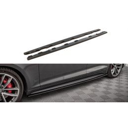 Maxton Set Des Diffuseur Des Bas De Caisse Audi S5 / A5 S-Line F5 Sportback Gloss Black, AU-A5-2-SLINE-SB-SD1G Tuning.fr