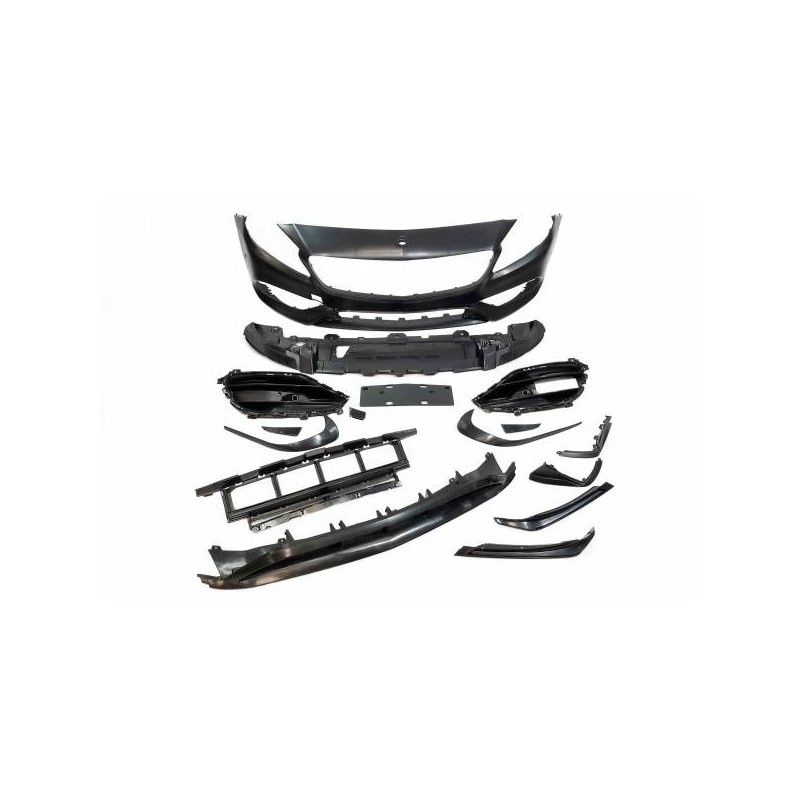 Pare-Choc Avant Mercedes W176 A45 2016-2018 Look AMG, Mercedes Pare-Choc Avant Mercedes W176 A45 2016-2018 Look AMG, Mercedes