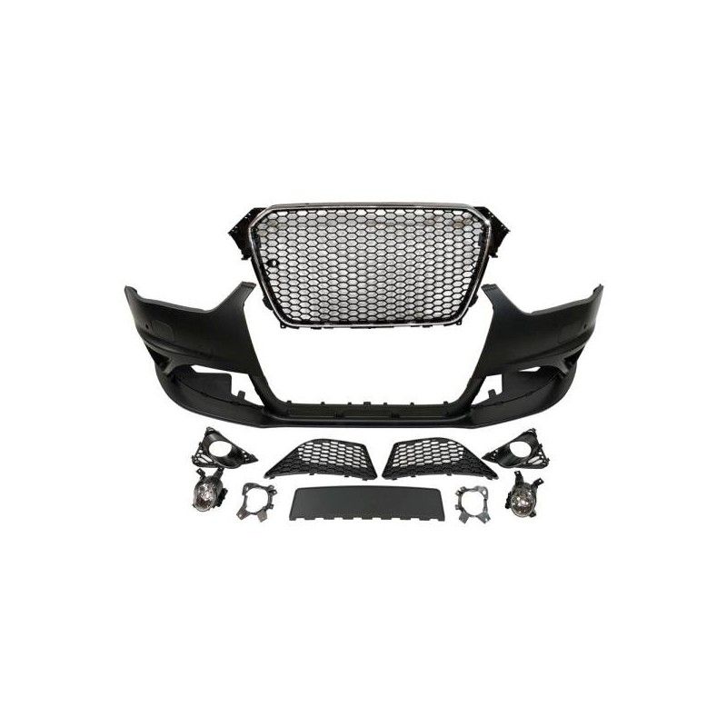 Pare-Choc Avant Audi A4 B8 13-16 Look RS4, Audi Pare-Choc Avant Audi A4 B8 13-16 Look RS4, Audi