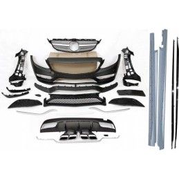 Kit De Carrosserie Mercedes W205 2014-2018 4P / SW Look C63, Mercedes