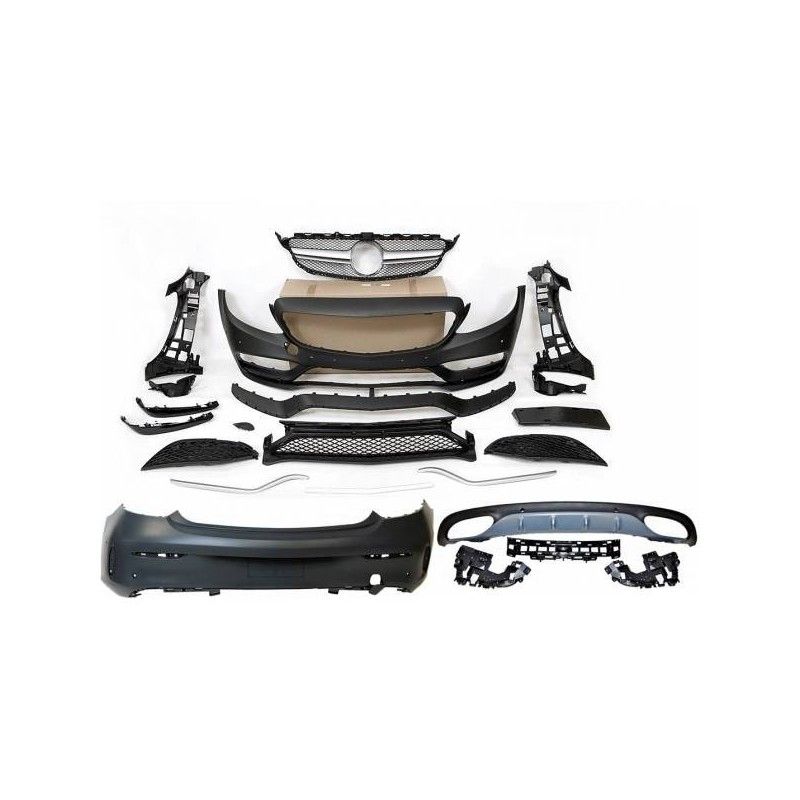 Kit De Carrosserie Mercedes W205 2014-2018 Coupe Look C63, Mercedes Kit De Carrosserie Mercedes W205 2014-2018 Coupe Look C63, Mercedes