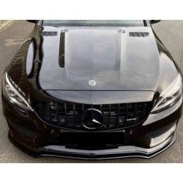 Capot Mercedes W205 2014-2020 GT Look C63 Aluminium, Mercedes