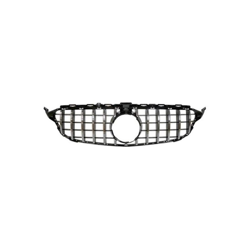 Calandre Mercedes W205 2014-2018 Look GTR Caméra, Mercedes Calandre Mercedes W205 2014-2018 Look GTR Caméra, Mercedes