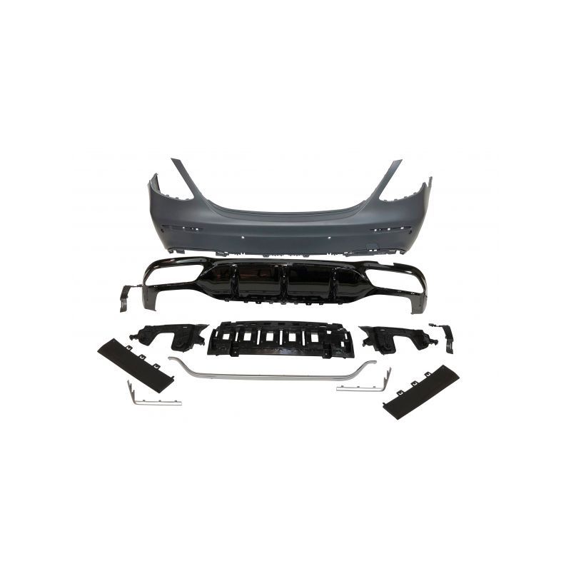 Pare-Choc Arrière Mercedes W2132016-2019 Look AMG E63, Mercedes Pare-Choc Arrière Mercedes W2132016-2019 Look AMG E63, Mercedes
