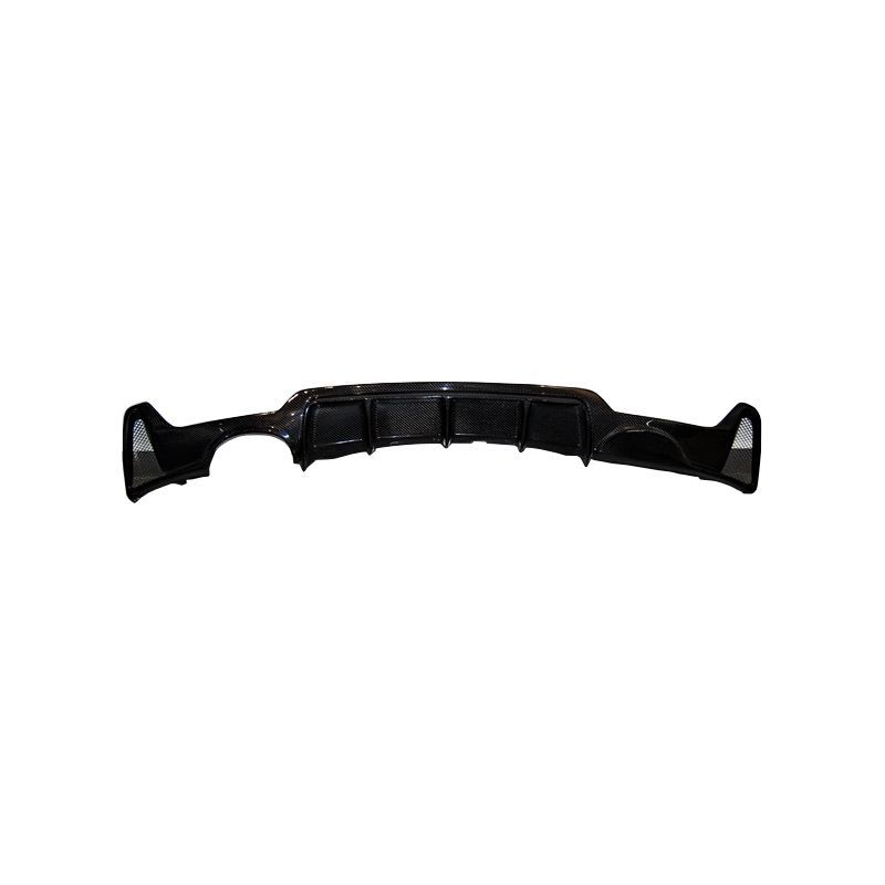 Diffuseur Arrière BMW F32 / F33 / F36 Carbone 1 Sortie double, Bmw Diffuseur Arrière BMW F32 / F33 / F36 Carbone 1 Sortie double, Bmw