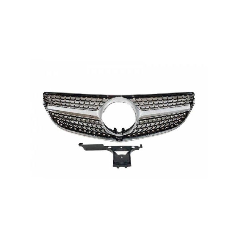 Calandre Mercedes W207 2014-2016 Look Diamond, Mercedes Calandre Mercedes W207 2014-2016 Look Diamond, Mercedes